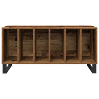 Produktbild för Skivskåp med hylla artisan ek 100 x 38 x 48 cm Konstruerat trä