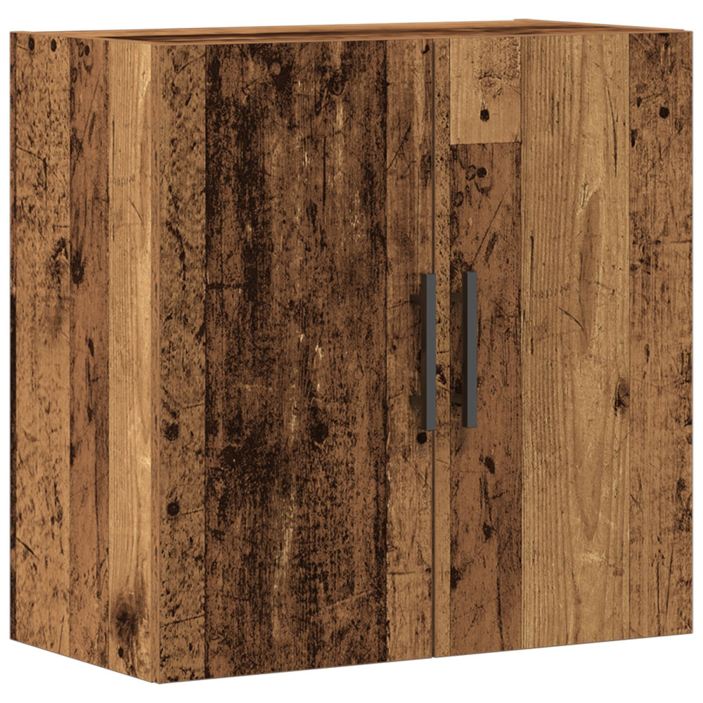 Produktbild för Väggskåp Gammalt trä 60 x 31,5 x 60 cm Konstruerat trä