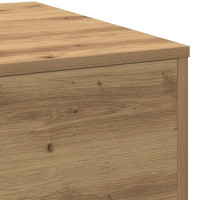 Produktbild för Kaffeebord Artisan Ek 55 x 55 x 31 cm