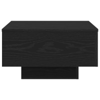 Produktbild för Kaffeebord Svart Ek 55 x 55 x 31 cm