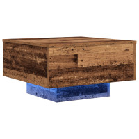 Produktbild för Kaffeebord Gammalt trä 55 x 55 x 31 cm Konstruerat trä