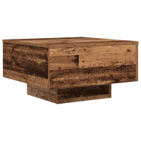 Produktbild för Kaffeebord Gammalt trä 55 x 55 x 31 cm Konstruerat trä