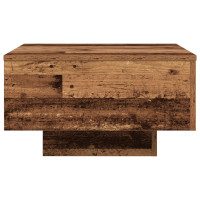 Produktbild för Kaffeebord Gammalt trä 55 x 55 x 31 cm Konstruerat trä