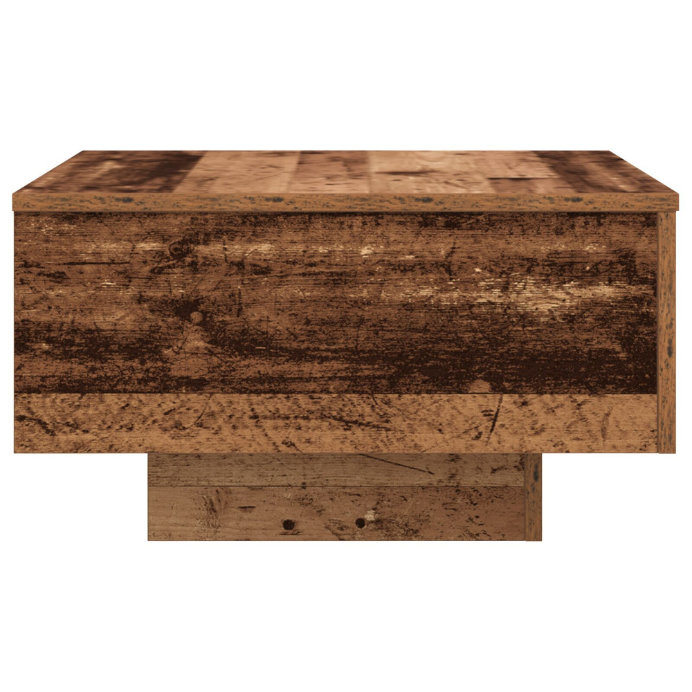 Produktbild för Kaffeebord Gammalt trä 55 x 55 x 31 cm Konstruerat trä