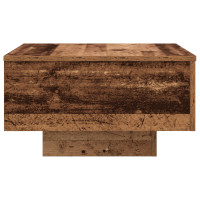Produktbild för Kaffeebord Gammalt trä 55 x 55 x 31 cm Konstruerat trä