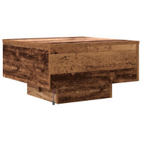 Produktbild för Kaffeebord Gammalt trä 55 x 55 x 31 cm Konstruerat trä
