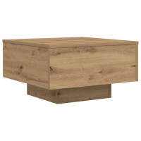 Produktbild för Kaffeebord Artisan Ek 55 x 55 x 31 cm Konstruerat trä