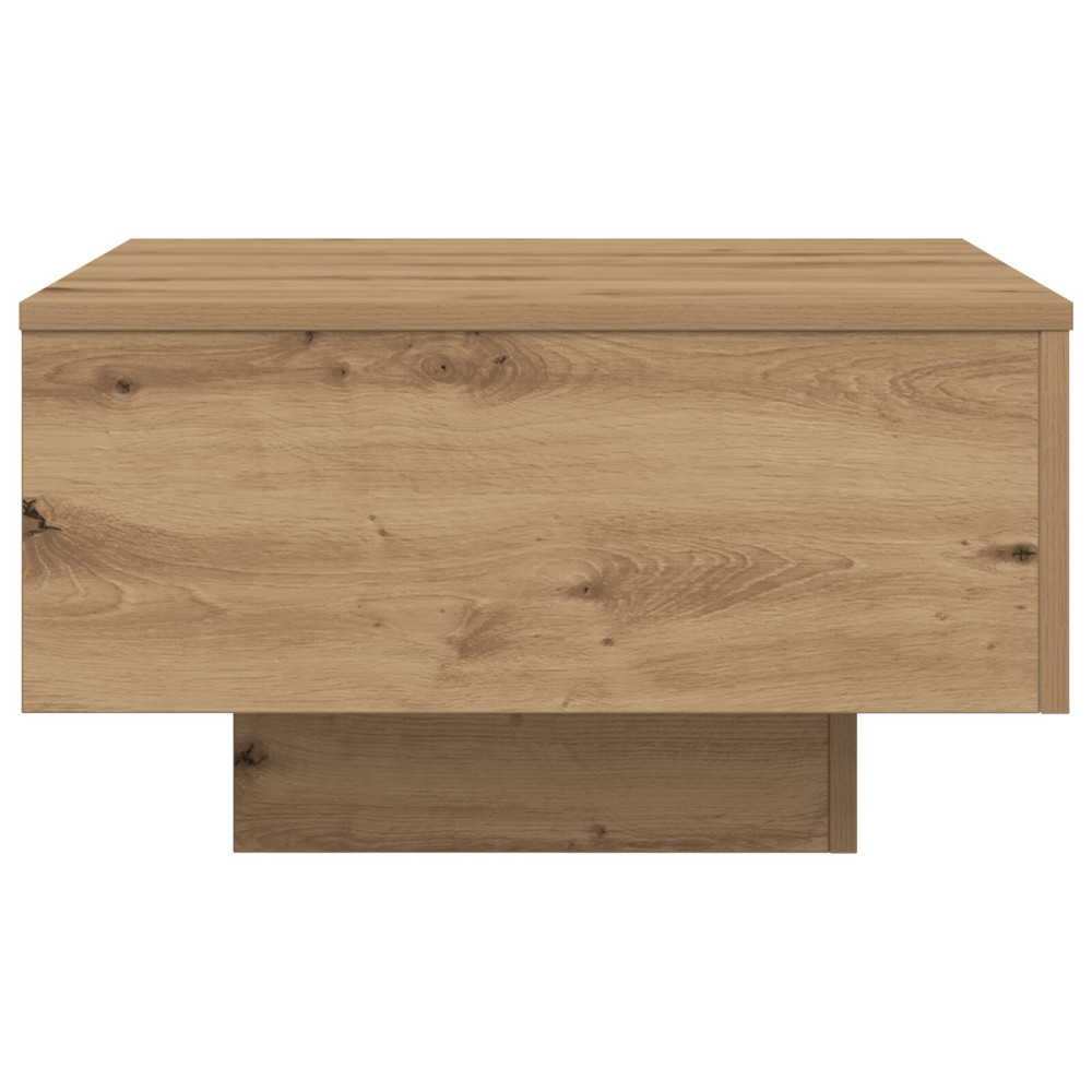 Produktbild för Kaffeebord Artisan Ek 55 x 55 x 31 cm Konstruerat trä