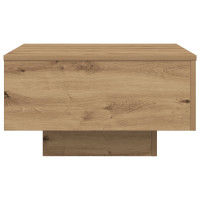 Produktbild för Kaffeebord Artisan Ek 55 x 55 x 31 cm Konstruerat trä
