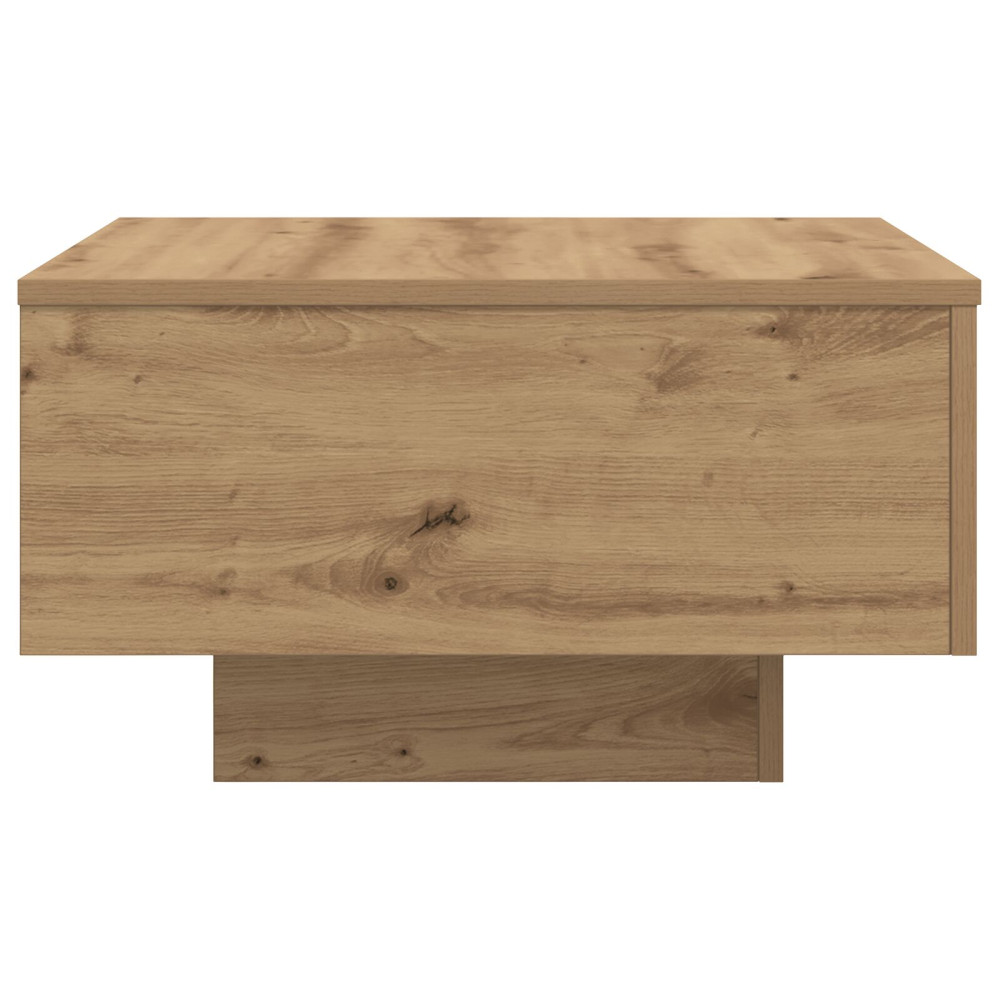Produktbild för Kaffeebord Artisan Ek 55 x 55 x 31 cm Konstruerat trä