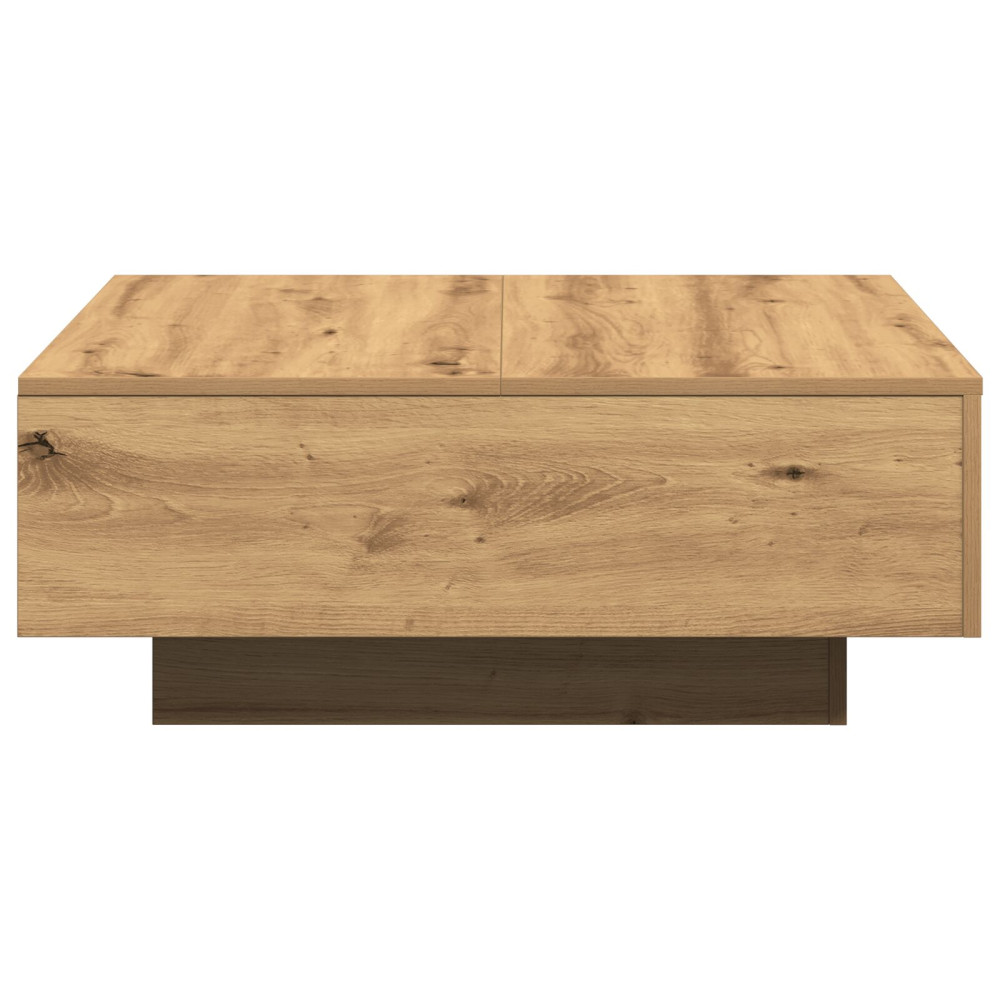 Produktbild för Kaffeebord Artisan Ek 80 x 80 x 31 cm