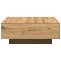 Produktbild för Kaffeebord Artisan Ek 80 x 80 x 31 cm
