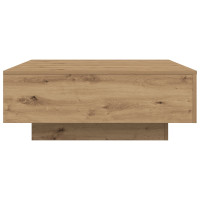 Produktbild för Kaffeebord Artisan Ek 80 x 80 x 31 cm Konstruerat trä