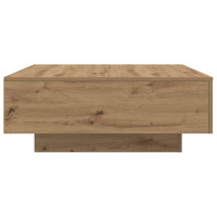 Produktbild för Kaffeebord Artisan Ek 80 x 80 x 31 cm Konstruerat trä