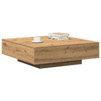 Produktbild för Kaffeebord Artisan Ek 100 x 100 x 31 cm