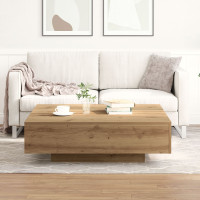 Produktbild för Kaffeebord Artisan Ek 100 x 100 x 31 cm