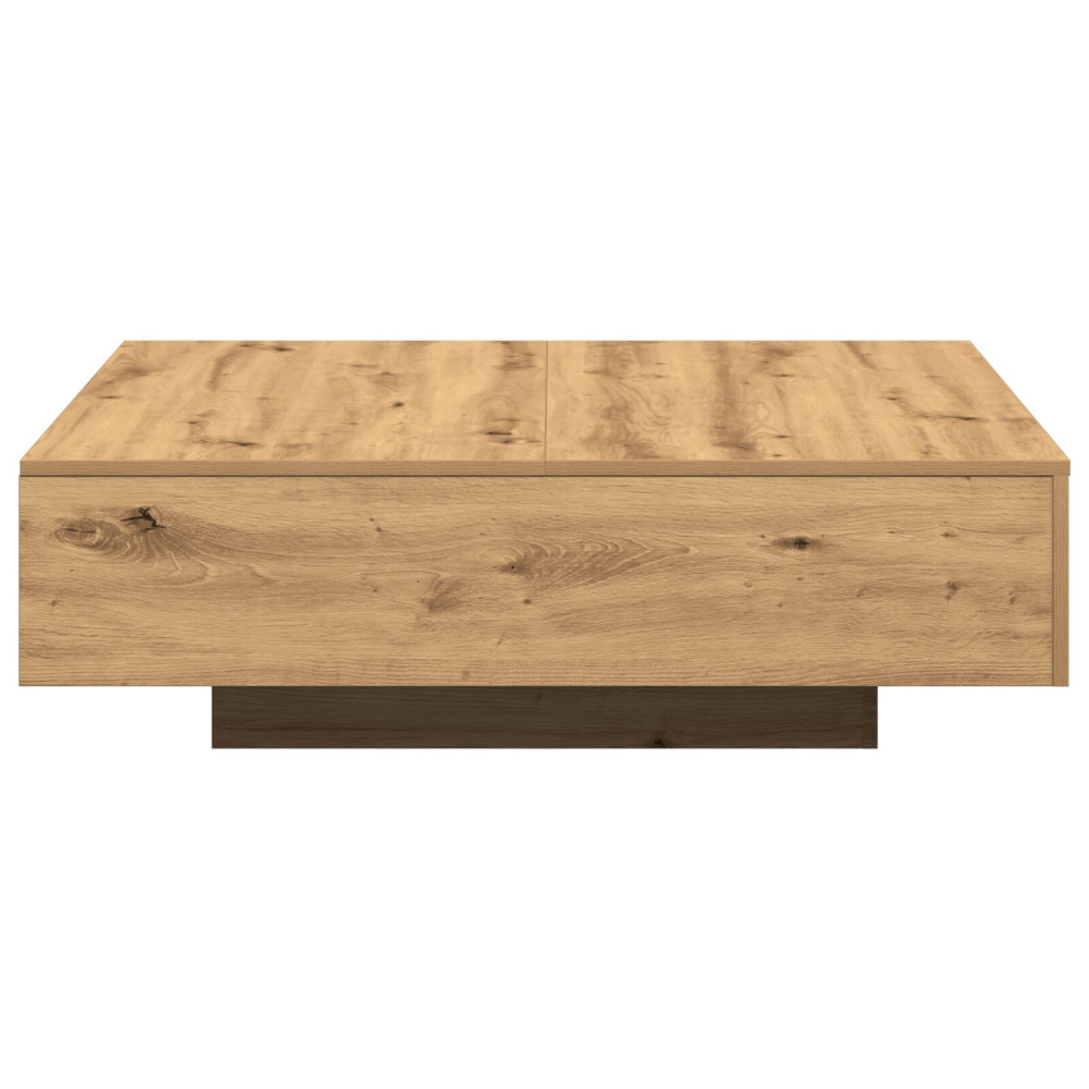 Produktbild för Kaffeebord Artisan Ek 100 x 100 x 31 cm
