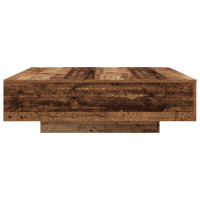 Produktbild för Kaffeebord Gammalt trä 100 x 100 x 31 cm Konstruerat trä