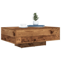 Produktbild för Kaffeebord Gammalt trä 85 x 55 x 31 cm Konstruerat trä