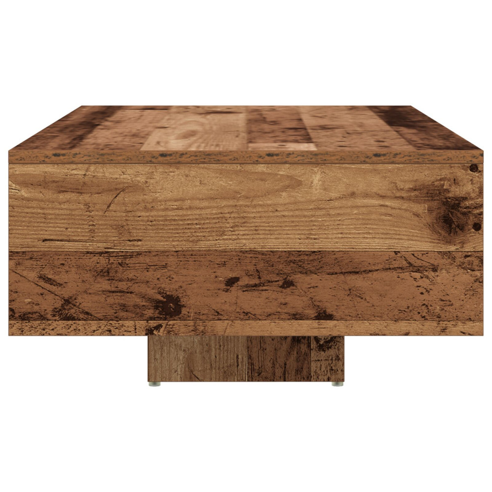 Produktbild för Kaffeebord Gammalt trä 85 x 55 x 31 cm Konstruerat trä