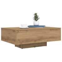 Produktbild för Kaffeebord Artisan Ek 85 x 55 x 31 cm Konstruerat trä