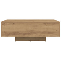 Produktbild för Kaffeebord Artisan Ek 85 x 55 x 31 cm Konstruerat trä