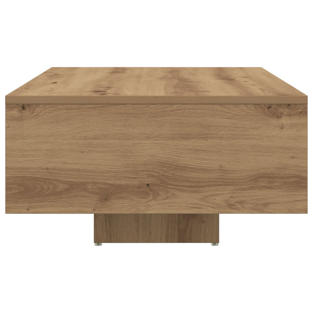 Produktbild för Kaffeebord Artisan Ek 85 x 55 x 31 cm Konstruerat trä