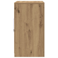 Produktbild för LED-sido bord Artisan Ek 41 x 37 x 67 cm Konstruerat trä