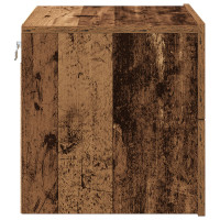 Produktbild för Nattduksbord 2 pcs Gammalt trä 50 x 39 x 41 cm Konstruerat trä