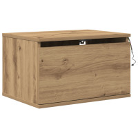 Produktbild för Väggmonterad sänggavel 2 pcs Artisan Ek 50 x 36 x 30 cm
