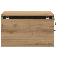 Produktbild för Väggmonterad sänggavel 2 pcs Artisan Ek 50 x 36 x 30 cm