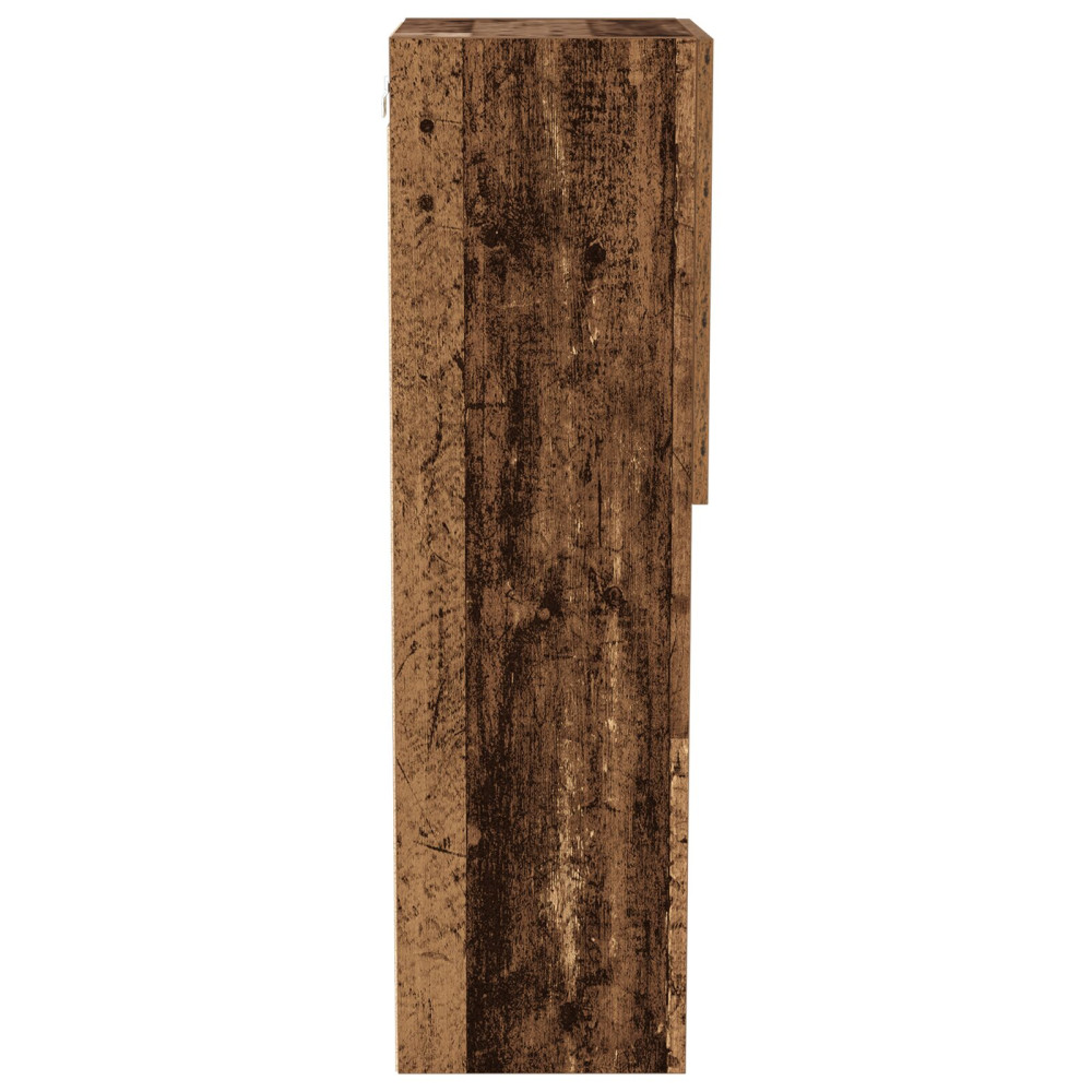 Produktbild för TV-bänkset Gammalt trä 40,5 x 30 x 102 cm Konstruerat trä