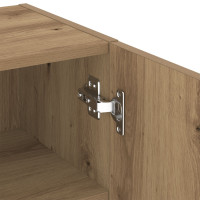 Produktbild för TV-bänkset 40,5 x 30 x 102 cm Artisan Ek Konstruerat trä