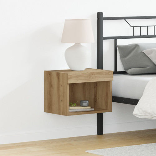 vidaXL TV-bänkset 2 pcs Artisan Ek Konstruerat trä