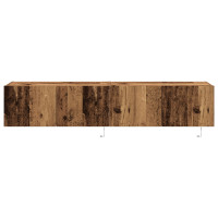 Produktbild för TV Vägghylla 2 pcs Gammalt trä 80 x 35 x 31 cm Konstruerat trä
