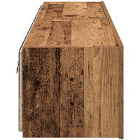 Produktbild för TV Vägghylla 2 pcs Gammalt trä 80 x 35 x 31 cm Konstruerat trä