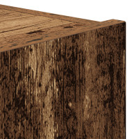 Produktbild för TV Vägghylla 2 pcs Gammalt trä 100 x 35 x 31 cm Konstruerat trä