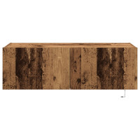 Produktbild för TV Vägghylla 2 pcs Gammalt trä 100 x 35 x 31 cm Konstruerat trä