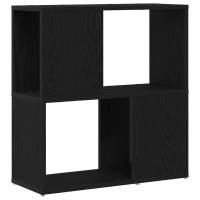 Produktbild för TV-bänkset Väggmonterad Svart 60 x 24 x 63 cm Konstruerat trä