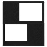 Produktbild för TV-bänkset Väggmonterad Svart 60 x 24 x 63 cm Konstruerat trä