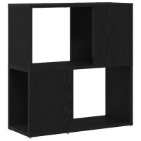Produktbild för TV-bänkset Väggmonterad Svart 60 x 24 x 63 cm Konstruerat trä