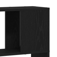 Produktbild för TV-bänkset Väggmonterad Svart 80 x 24 x 186 cm Konstruerat trä