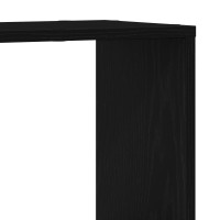Produktbild för TV-bänkset Väggmonterad Svart 100 x 24 x 63 cm Konstruerat trä