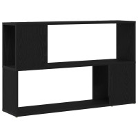 Produktbild för TV-bänkset Väggmonterad Svart 100 x 24 x 63 cm Konstruerat trä