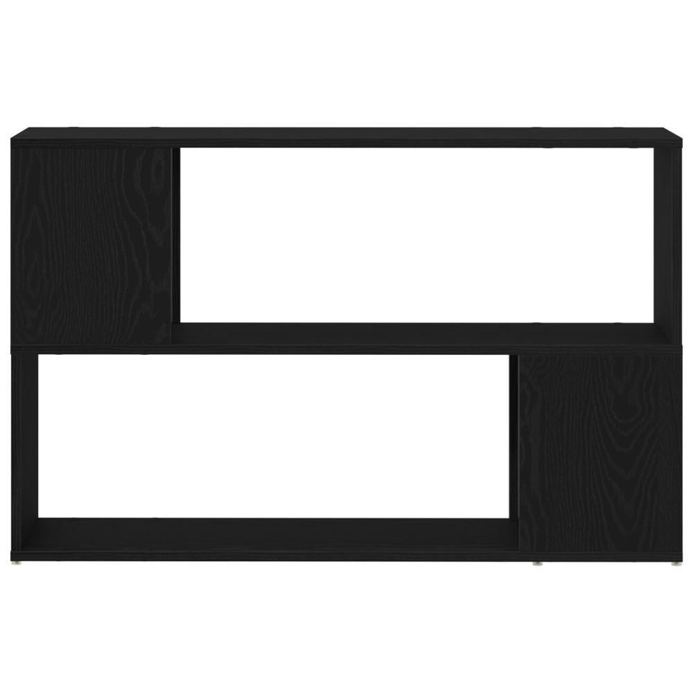 Produktbild för TV-bänkset Väggmonterad Svart 100 x 24 x 63 cm Konstruerat trä