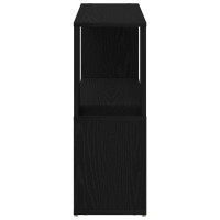 Produktbild för TV-bänkset Väggmonterad Svart 100 x 24 x 63 cm Konstruerat trä