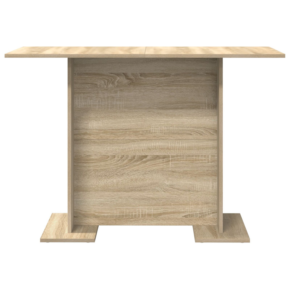 Produktbild för Matbord Sonoma-ek 110 x 60 x 75 cm Konstruerat trä