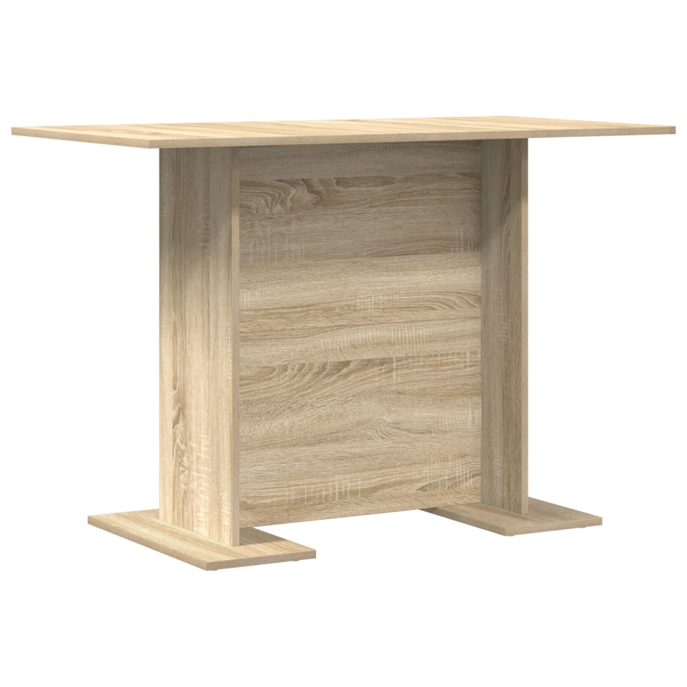 Produktbild för Matbord Sonoma-ek 110 x 60 x 75 cm Konstruerat trä