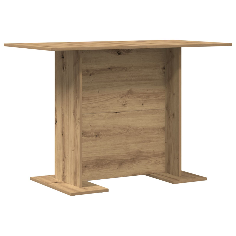 Produktbild för Matbord artisan ek 110 x 60 x 75 cm Konstruerat trä