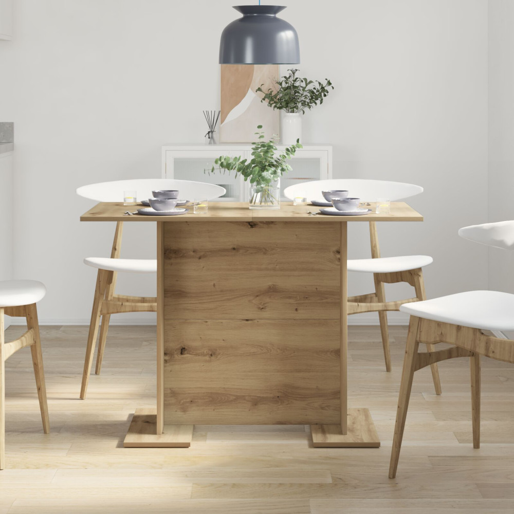 Produktbild för Matbord artisan ek 110 x 60 x 75 cm Konstruerat trä